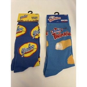 New Yoohoo & Twinkies Printed Socks Men/Women’s Novelty Gift Fits 6-12